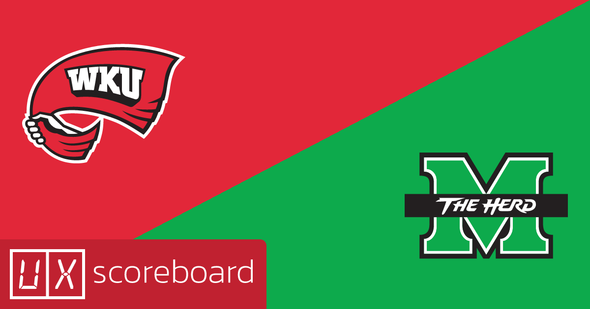 Western Kentucky Hilltoppers vs Marshall Thundering Herd game highlights
