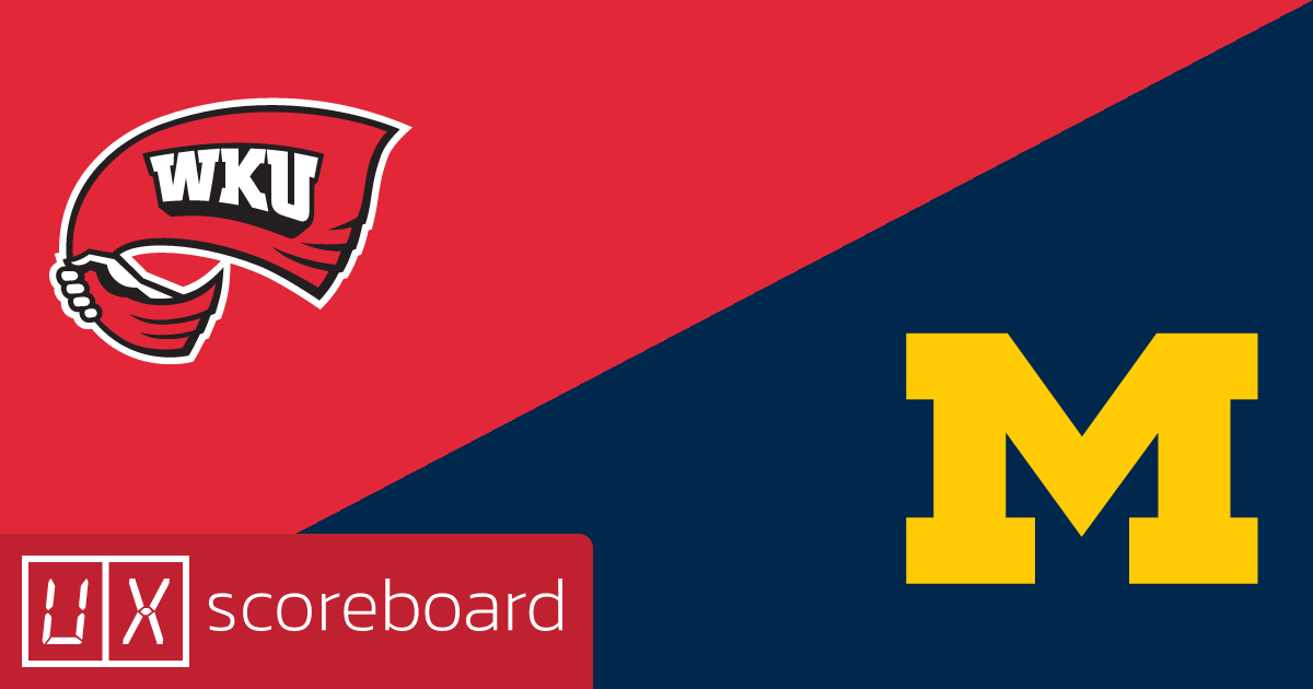 Western Kentucky Hilltoppers vs Michigan Wolverines game highlights