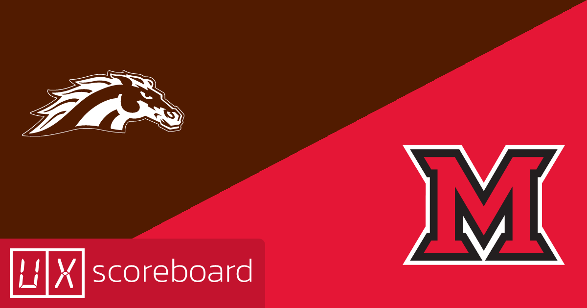 Western Michigan Broncos vs Miami (OH) Redhawks game highlights
