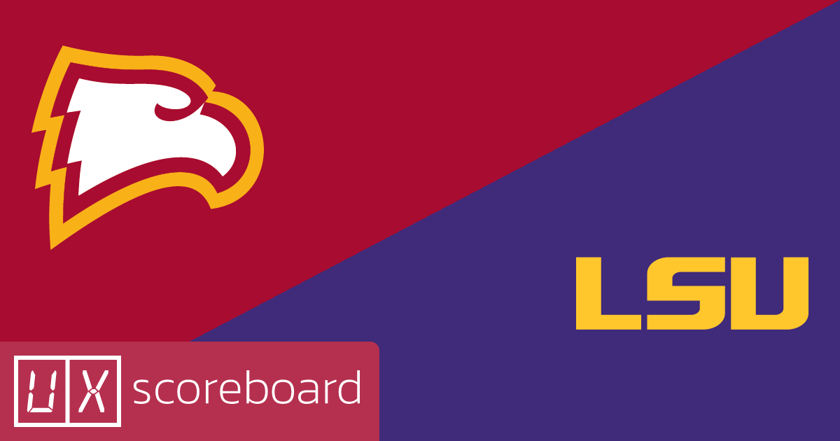 Winthrop Eagles vs LSU Tigers game highlights