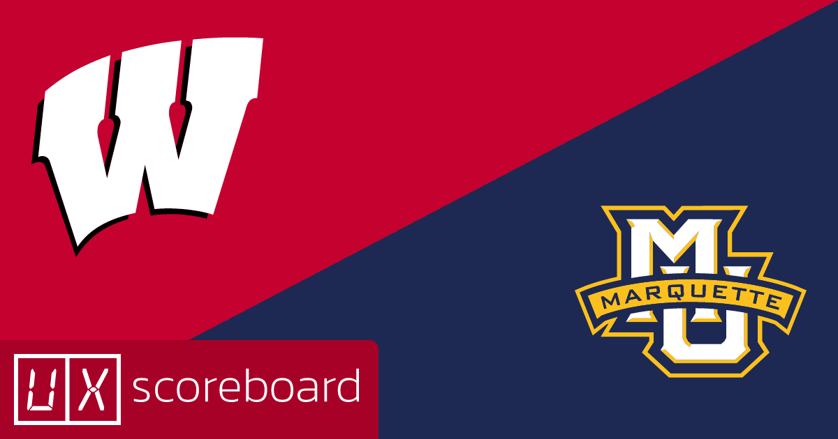 Wisconsin Badgers vs Marquette Golden Eagles game highlights