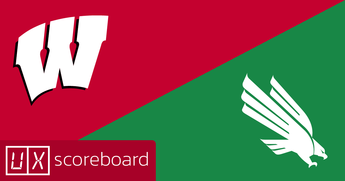 Wisconsin Badgers vs North Texas Mean Green game highlights
