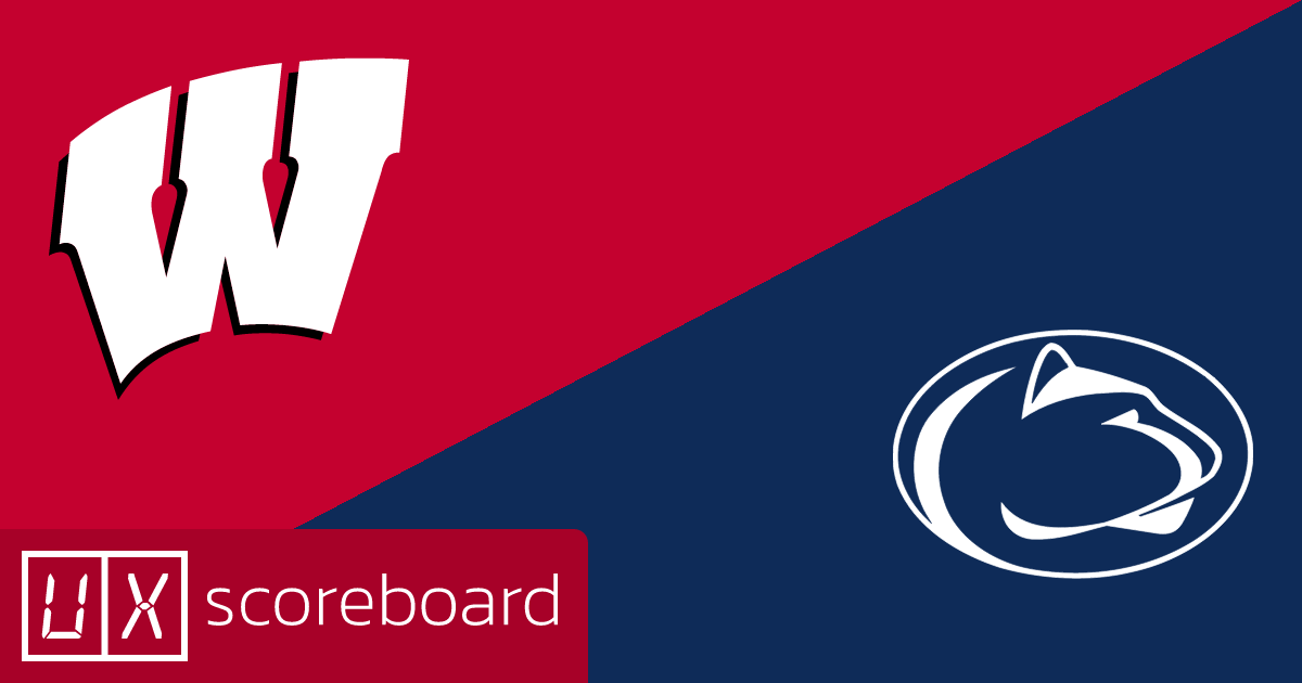 Wisconsin Badgers vs Penn State Nittany Lions game highlights