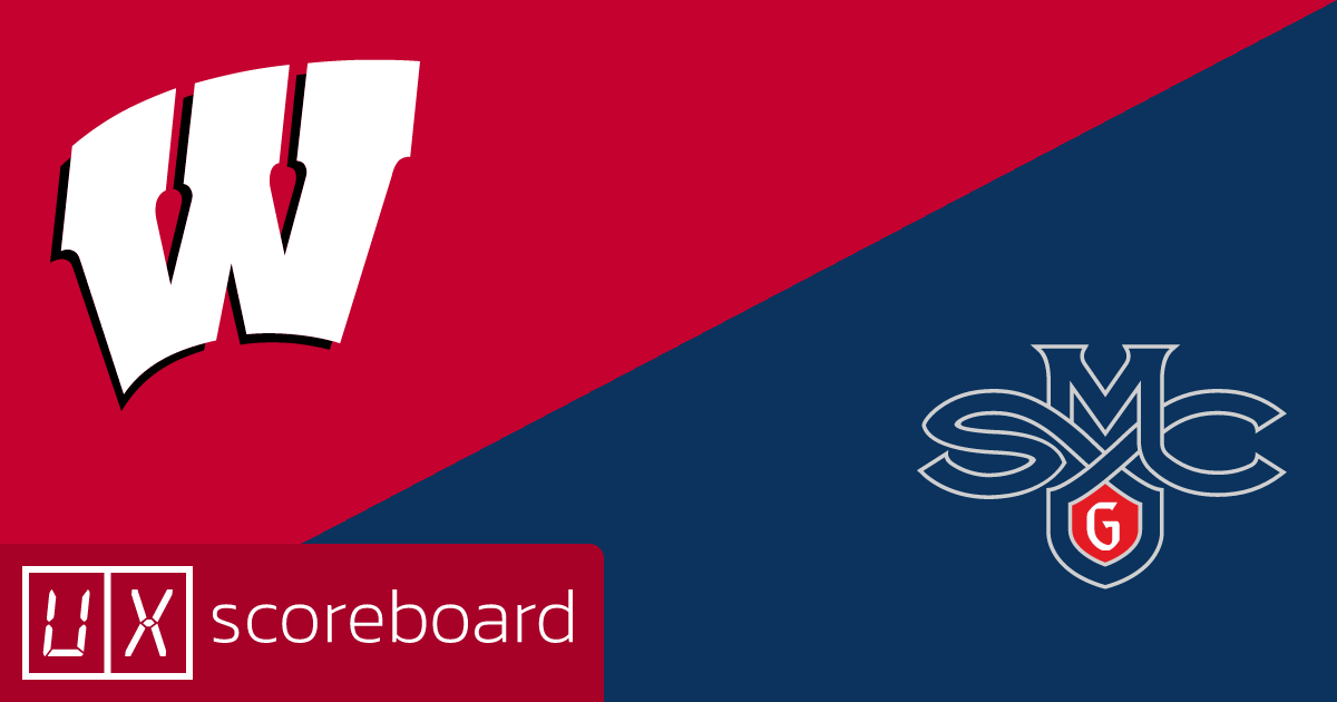 Wisconsin Badgers vs Saint Mary's Gaels game highlights