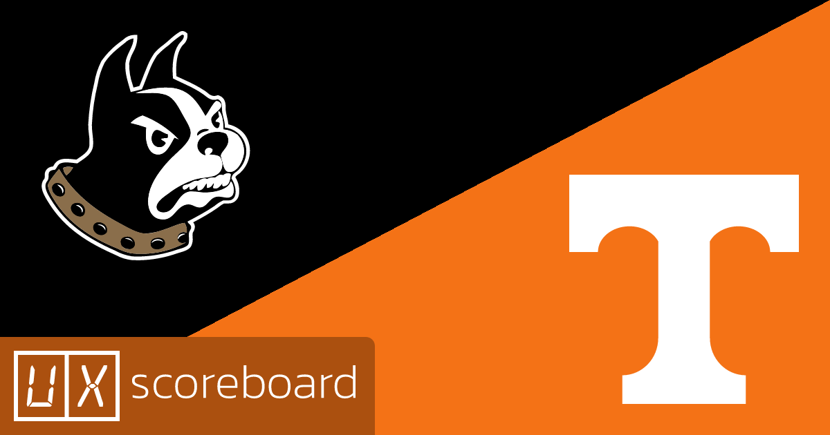 Wofford Terriers vs Tennessee Volunteers game highlights