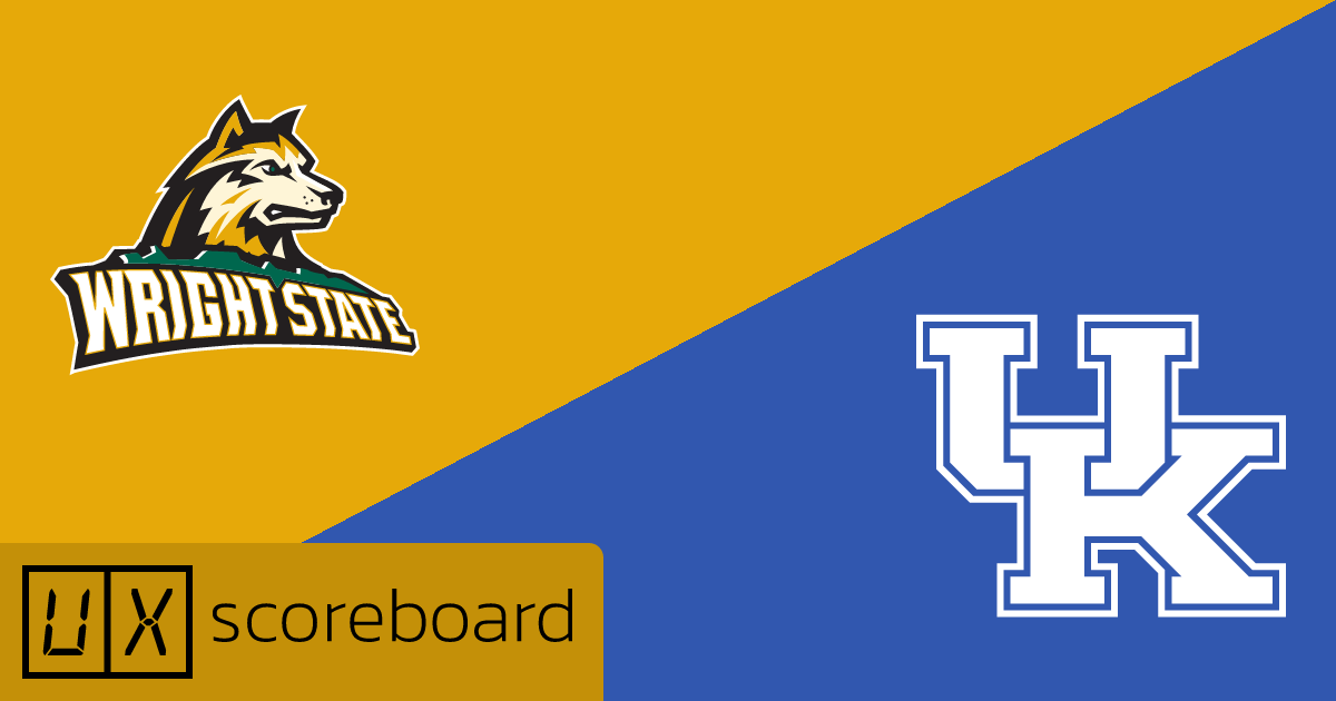 Wright State Raiders vs Kentucky Wildcats game highlights