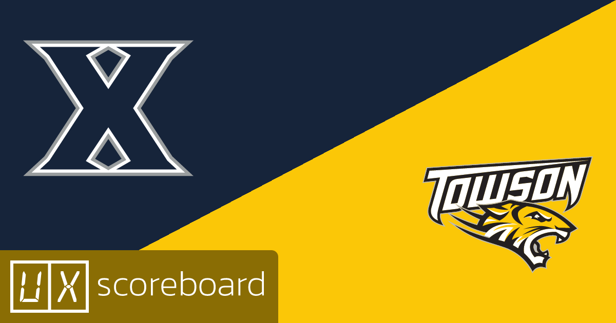 Xavier Musketeers vs Towson Tigers game highlights