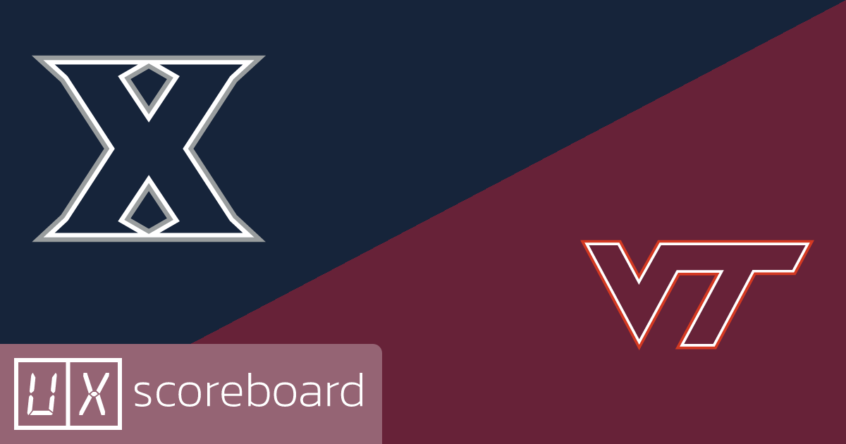Xavier Musketeers vs Virginia Tech Hokies game highlights