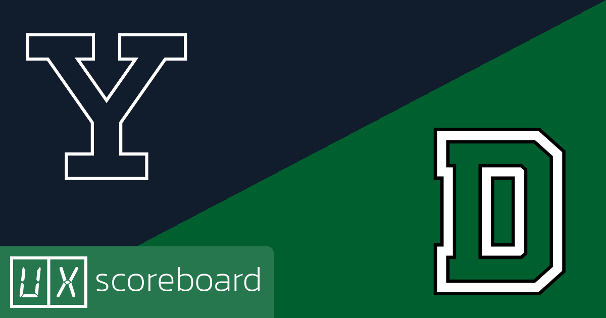 Yale Bulldogs vs Dartmouth Big Green game highlights