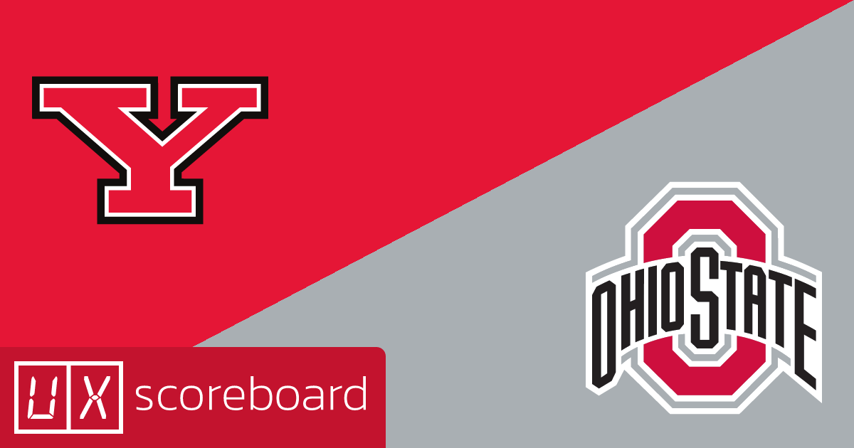 Youngstown State Penguins vs Ohio State Buckeyes game highlights