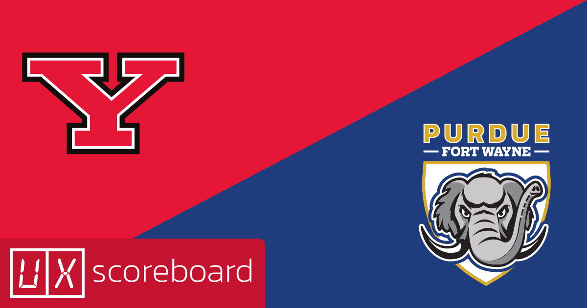 Youngstown State Penguins vs Purdue Fort Wayne Mastodons game highlights